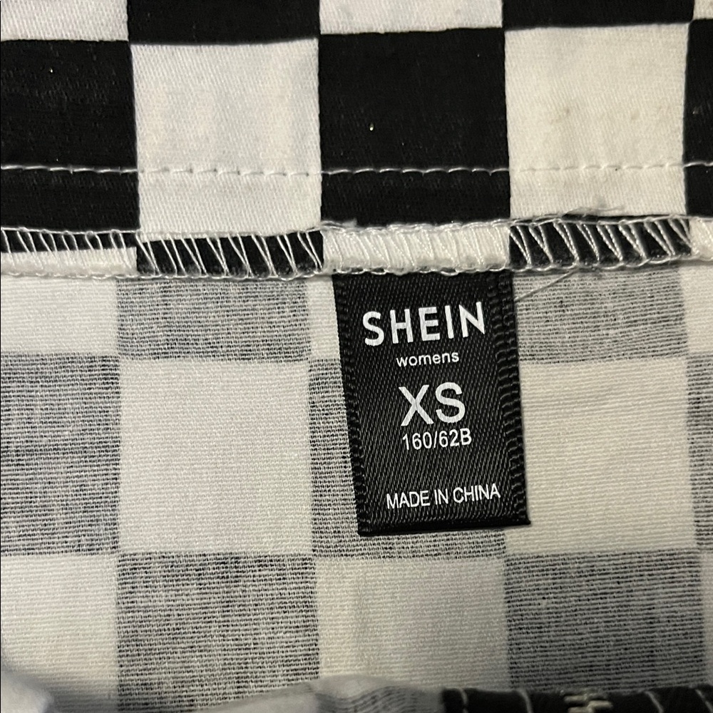 Checkered A-Line Skirt - Picture 3 of 3